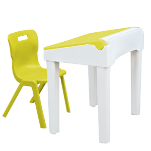 Academy Flip Top Desk + Strong M Chair Set- 7 to 9 Years Old. @HOG - Home Office Garden Online Marketplace