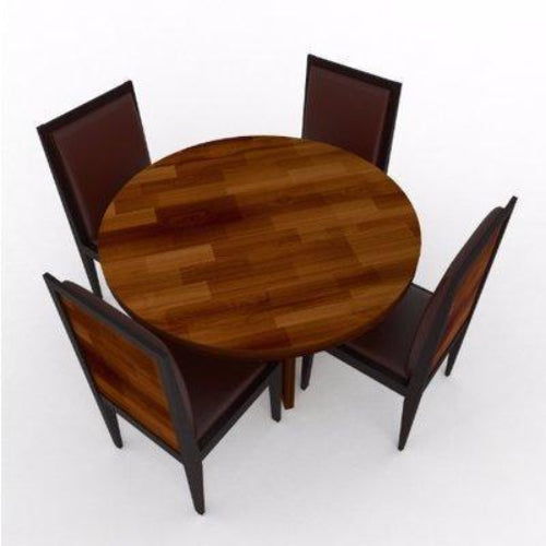 Aden Series 4 Seater Dining Set-Teak. @HOG - Home Office Garden Online Marketplace