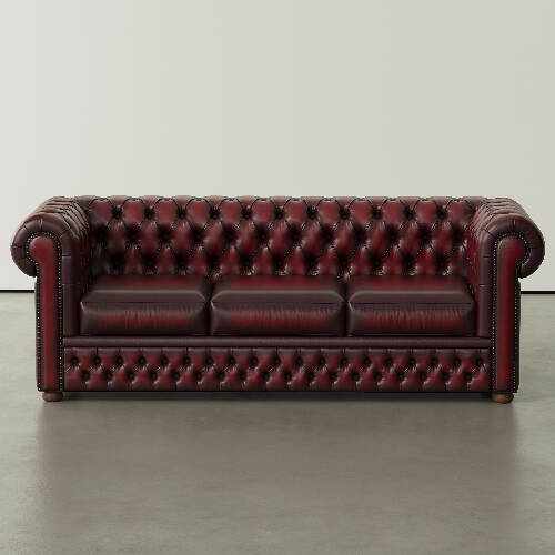Connie Leather Sofa Order @ Hog Furniture