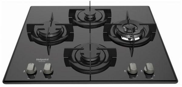 Ariston DD 642 /A(BK) Built-In Glass Gas Hob - Black Home Office Garden | HOG-HomeOfficeGarden | online marketplace