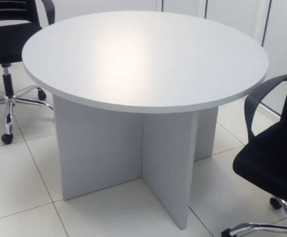 Arrow Head Leg Circular Meeting Table  @HOG - Home, Office, Garden, Online Marketplace
