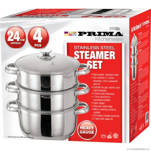 Prima Steamer Set 4pcs