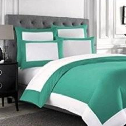 Bedding Set - Green & White @HOG - Home Office Garden Online Marketplace