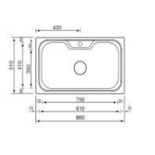 CM 811753scssp Eureka 86x51 1v. @HOG - Home Office Garden Online Marketplace
