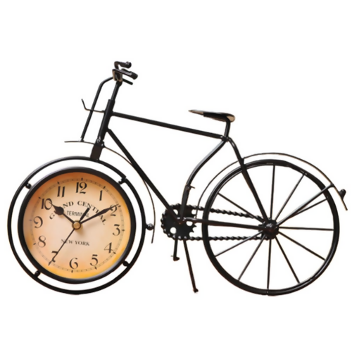 Retro Iron Crafts Bicycle Clock