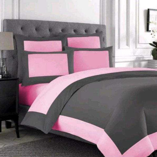 Duvet - Black & Pink @HOG - Home Office Garden Online Marketplace