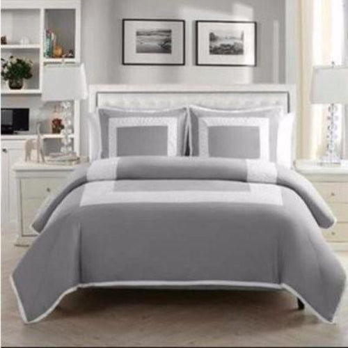 Duvet - Grey & White @HOG - Home Office Garden Online Marketplace