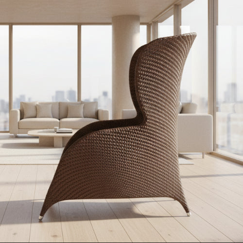 Flora High Back Lounge Chair with Cushion. @HOG - Home Office Garden Online Marketplace