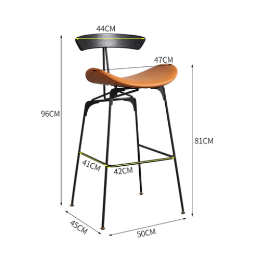 Fondren Modern Bar Stool @HOG - Home Office Garden Online Marketplace