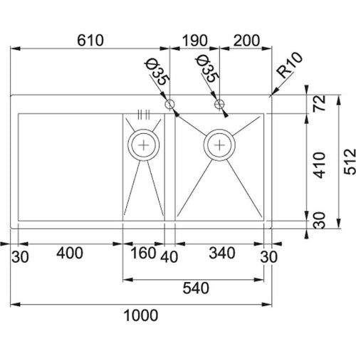 Franke Sink | 127.0203.467. @HOG - Home Office Garden Online Marketplace
