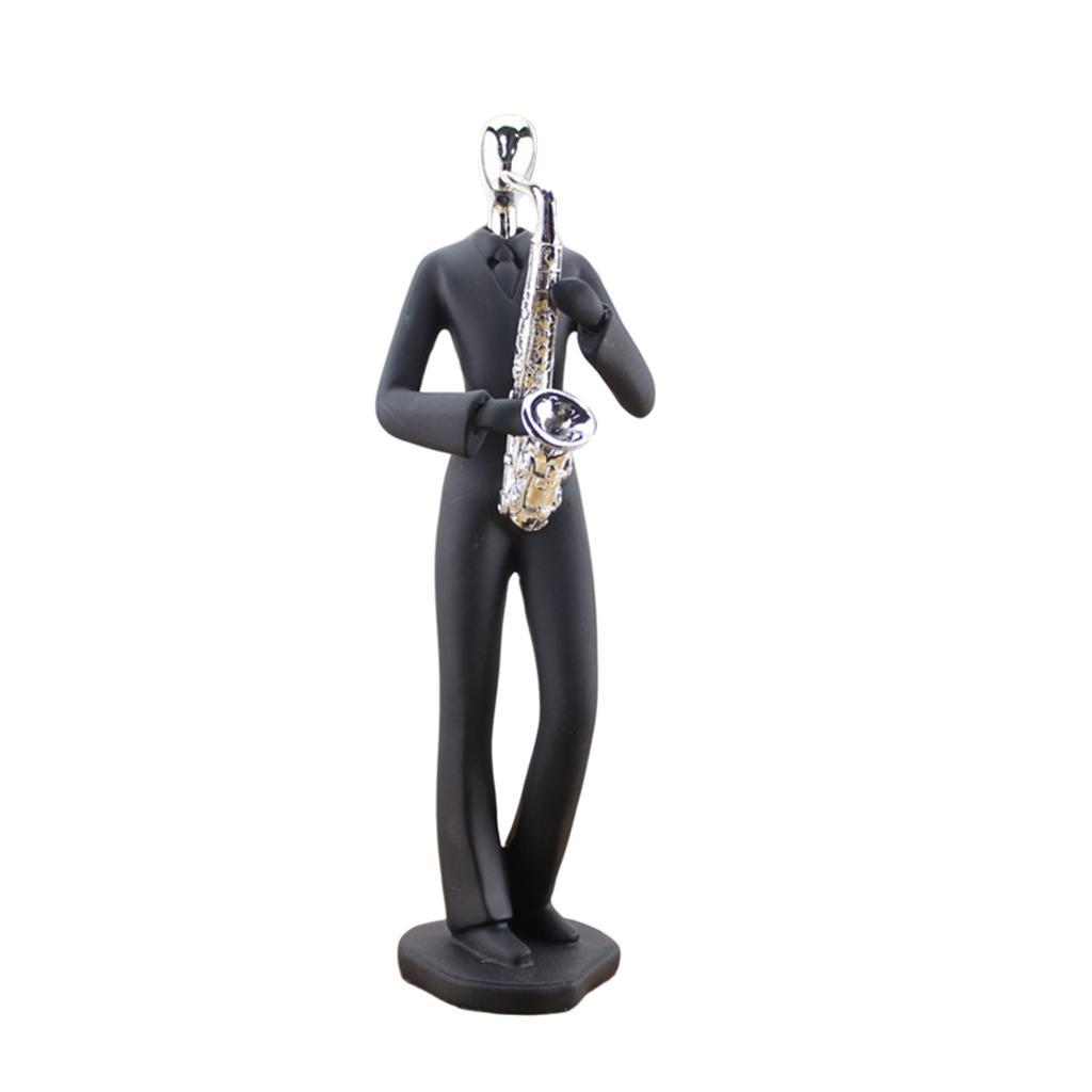 Golden Black olórin Figurine - Sax 