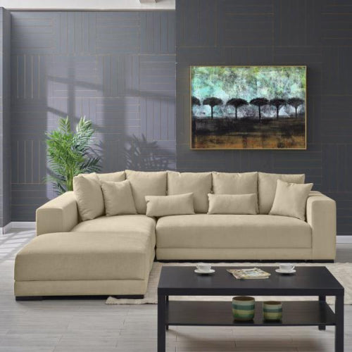 Handy Living Harmony Sectional Sofa with Ottoman @HOG - Home Office Garden Online Marketplace