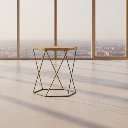 Hexagon Side Table. @HOG - Home Office Garden Online Marketplace