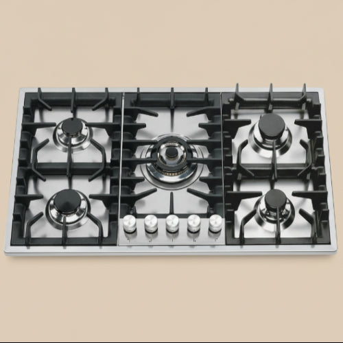 ILve HPT95D Professional Plus Filotop Gas Hob 90cm - Inox. @HOG - Home Office Garden Online Marketplace