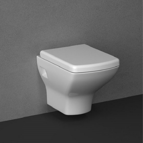 ISVEA Soluzione XI Wall-Hung Water Closet with Duraplast Soft Close Seat Cover with Fixing kits. @HOG - Home Office Garden Online Marketplace
