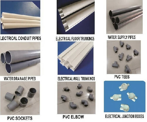 PIPES, PLUMBING AND OTHER ELECTRICAL MATERIALS COMBO