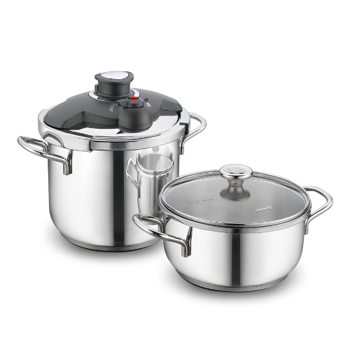 Korkmaz Alia 4Pcs Pressure Cooker Set  A171. @HOG - Home Office Garden Online Marketplace
