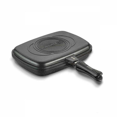 Korkmaz Duplo 34×25cm Black Frying Pan with Lid. @HOG - Home Office Garden Online Marketplace