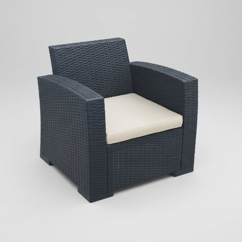 LUGANO Single Lounge Chair @HOG - Home Office Garden Online Marketplace