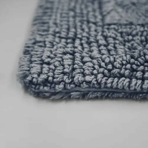 Linsan Costco Bath Rug Cotton Reversible Washable - 19" X 24" - Blue @HOG - Home Office Garden Online Marketplace