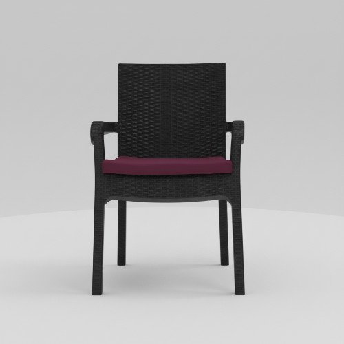 Malibu Arm Chair + Cushion @HOG - Home Office Garden Online Marketplace