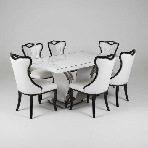 Marble Dining Table @HOG - Home Office Garden Online Marketplace