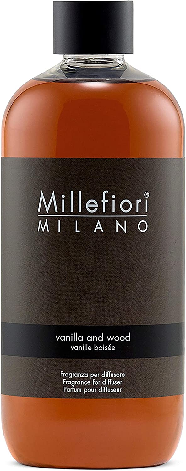 Millefiori Milano Vanilla Wood Natural Refill for Diffuser 500ml | HOG-Home. Office. Garden online marketplace