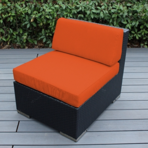 Outdoor Patio Wicker/Rattan Furniture - Armless Chair. @HOG - Home Office Garden Online Marketplace