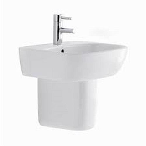 POZZI-GINORI Fantasia 2 Washbasin 55cm + Half Pedestal. @HOG - Home Office Garden Online Marketplace
