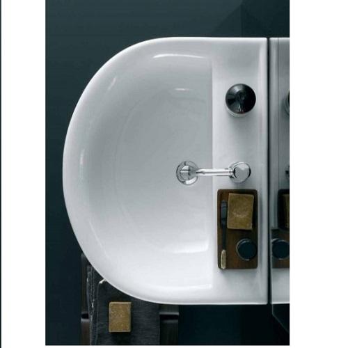 POZZI-GINORI Ydra Semi Recesses Washbasin 64cm Home Office Garden | HOG-Home Office Garden | HOG-Home Office Garden