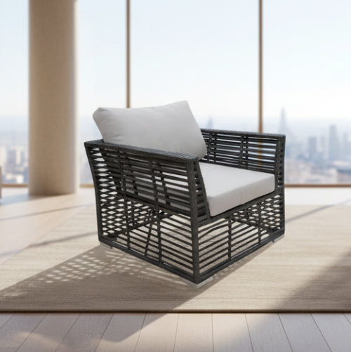 Panama Jack Graphite Wicker Lounge Chair. @HOG - Home Office Garden Online Marketplace