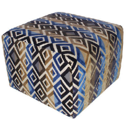Patterned Pouf @HOG - Home Office Garden Online Marketplace