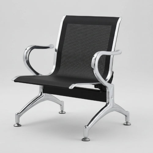 Reception Waiting Chair - Black @HOG - Home Office Garden Online Marketplace