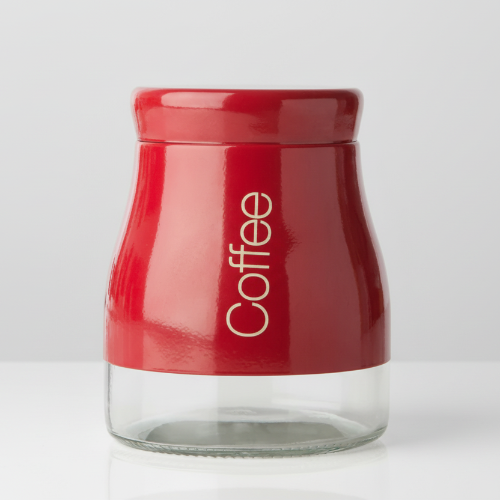 Red Tea Jar @HOG - Home Office Garden Online Marketplace