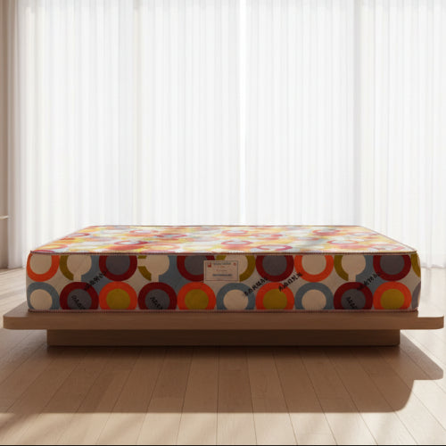 Royal Amarya-Poly Cotton Fabric Plain Mattress - [75 x 72 x 18"] [6ft x 6ft x 18inches](Lagos Only) @HOG - Home Office Garden Online Marketplace