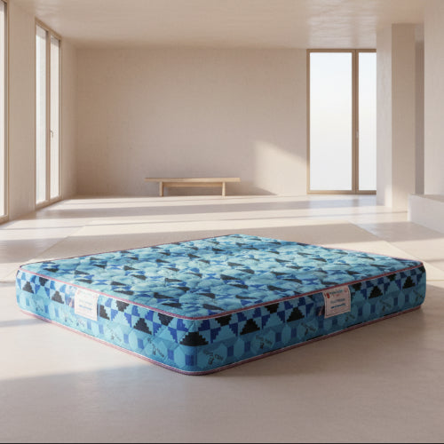 Royal Economy-Poly Cotton Fabric - Fully Quilted Mattress  [75 x 54 x 8"] [6ft x 4.4ft x 8inches](Lagos Only) @HOG - Home Office Garden Online Marketplace