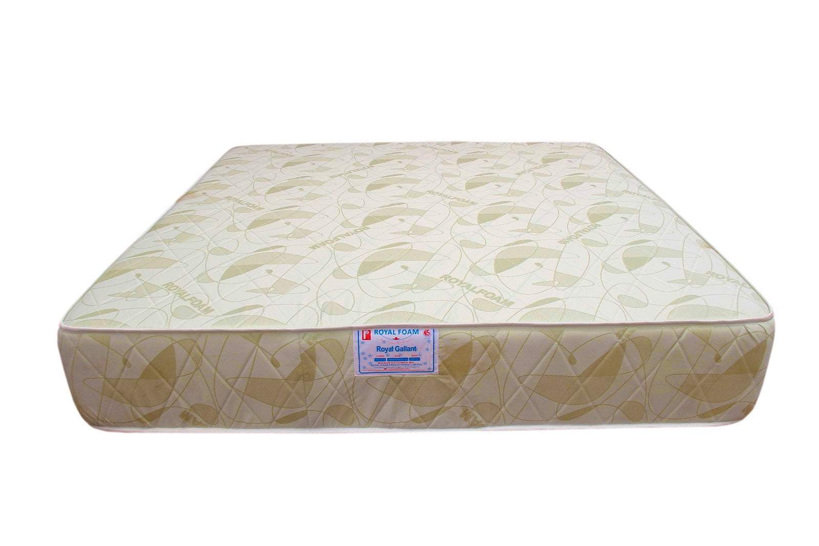 Royal Gallant JACQUARD Fabric-Fully Quilted Mattress 180 X 200 X 25CM(6ft x 6.5ft x 10inches) 2 Adult(Lagos Only) @HOG - Home Office Garden Online Marketplace