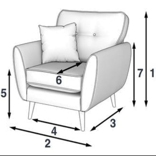 Single Seater Zinc Sofa @HOG - Home Office Garden Online Marketplace