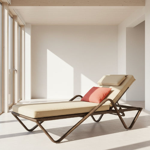 Single Stackable Sunlounger. @HOG - Home Office Garden Online Marketplace