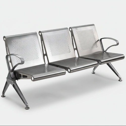 Stainless Steel Bench - Silver @HOG - Home Office Garden Online Marketplace