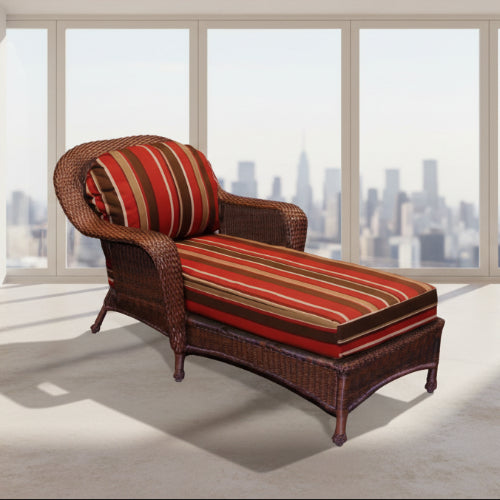 Tortuga Outdoor Sea Pines Rattan Chaise Lounge. @HOG - Home Office Garden Online Marketplace