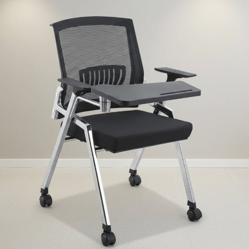 Training Chair on wheel With Writing Pad-2025 @HOG - Home, Office, Garden, Online Marketplace