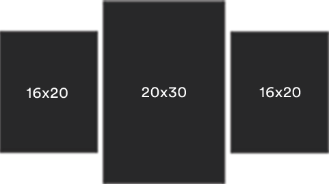 Trilogy Wall Clusters Picture Frames. @HOG - Home. Office. Garden online marketplace