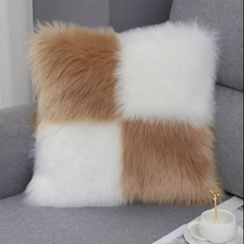 Unique Fur Throw Pillow 20 x 20. @HOG - Home Office Garden Online Marketplace