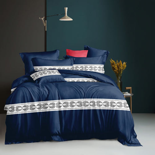 Unique Multi Color Stripes Bedding Set. @HOG - Home Office Garden Online Marketplace