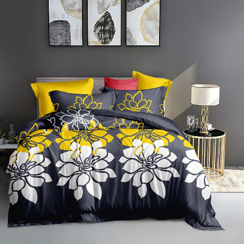 Unique Multi Color Stripes Bedding Set. @HOG - Home Office Garden Online Marketplace