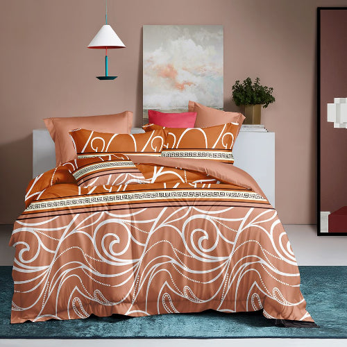 Unique Multi Color Stripes Bedding Set. @HOG - Home Office Garden Online Marketplace