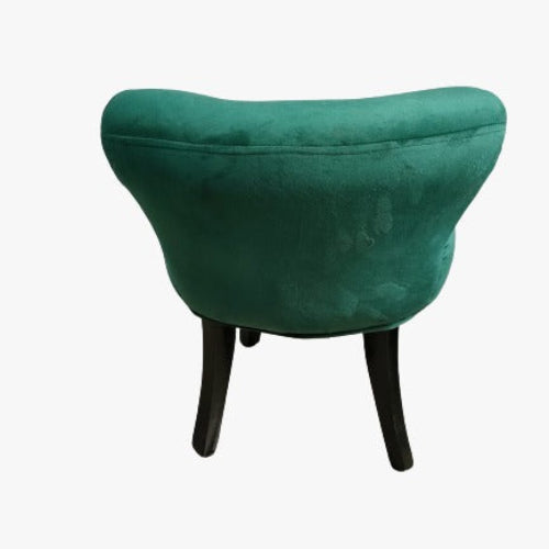 Vanity Chair Wood Legs (Green) @HOG - Home Office Garden Online Marketplace