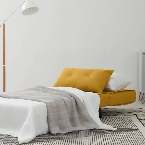 Haru Single Sofa Bed Butter - Yellow