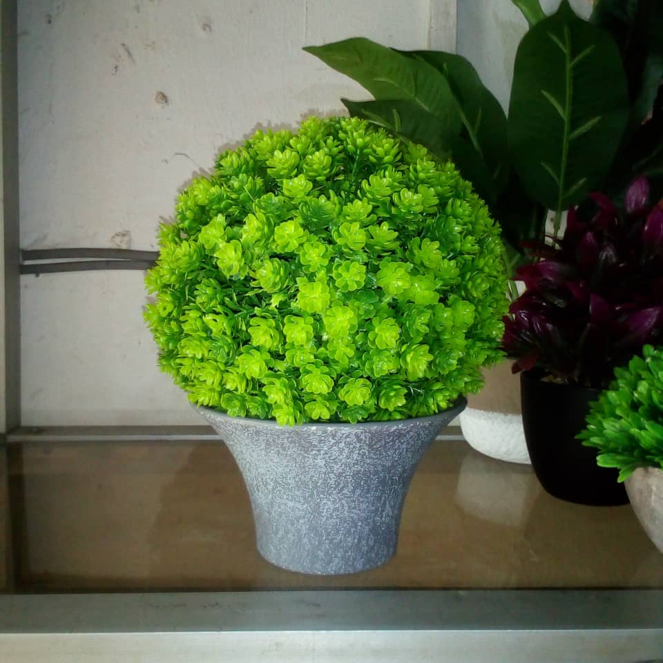 Planter Pot with Artificial Flower